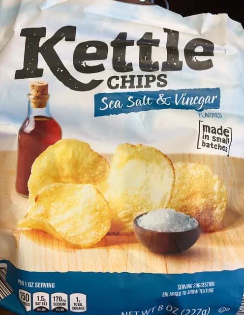 Kettle Chips Sea Salt & Vinegar