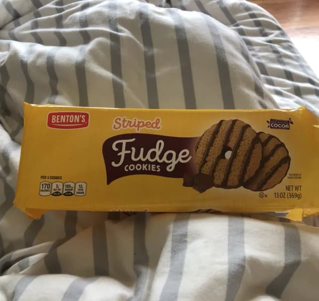 Is it Peanut Free? Benton's Striped Fudge Cookies