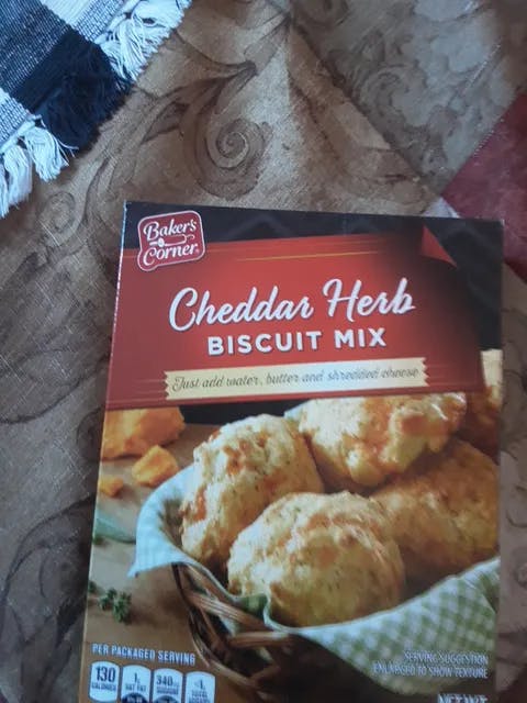 Is it Vegan? Baker's Corner Cheddar Herb Biscuit Mix