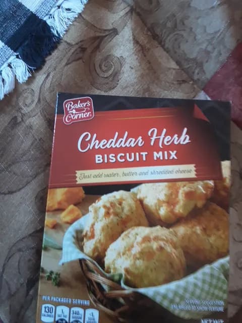 Baker's Corner Cheddar Herb Biscuit Mix
