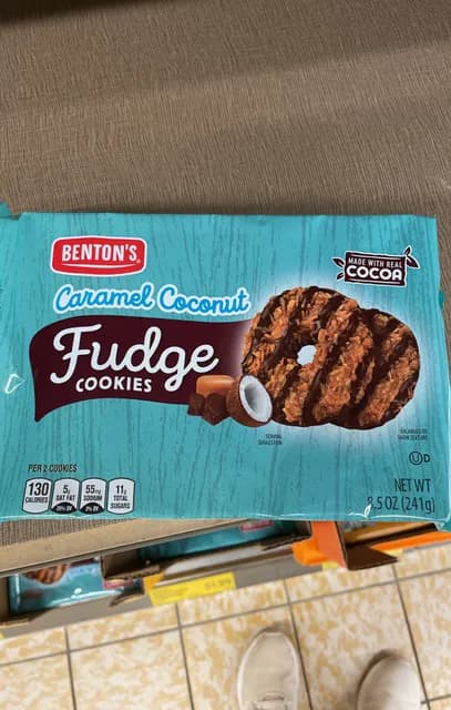 Is it Milk Free? Benton's Caramel Coconut Fudge Cookies