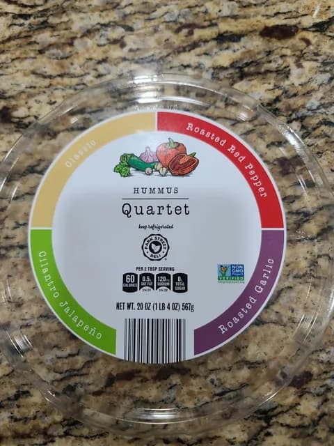 Is it Low FODMAP? Park Street Deli Hummus Quartet