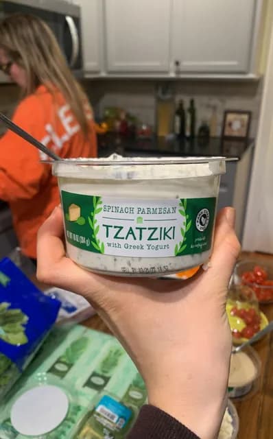 Park Street Deli Spinach Parmesan Tzatziki With Greek Yogurt