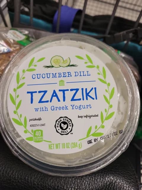 Park Street Deli Cucumber Dill Tzatziki With Greek Yogurt