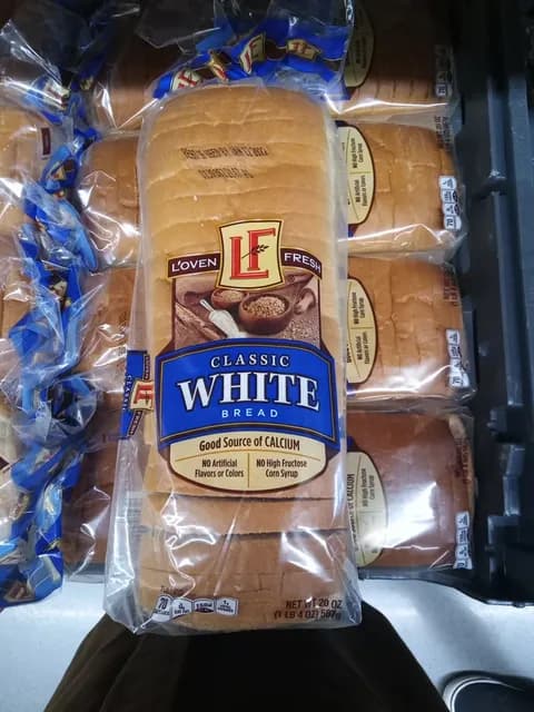 Is it Fructose Free? L'oven Fresh Classic White Bread