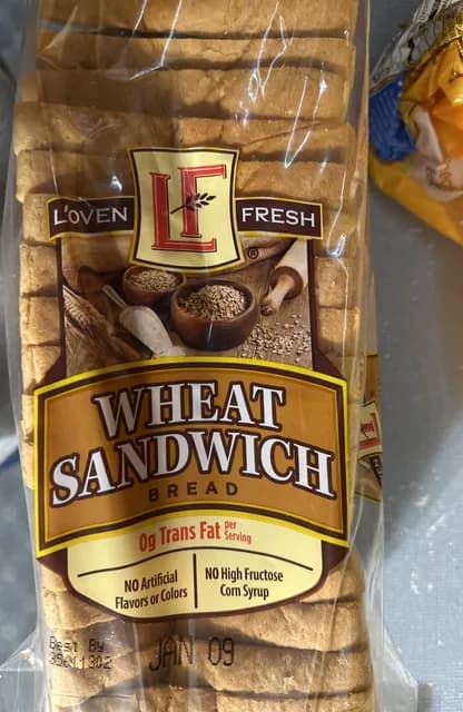 L'Oven Fresh Wheat Sandwich Bread