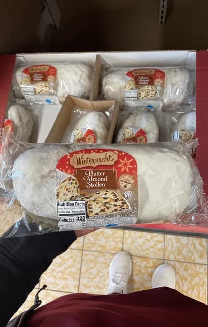 Is it Brazil Nut Free? Winternacht Butter Almond Stollen