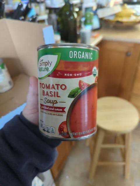 Simply Nature Organic Tomato Basil Soup