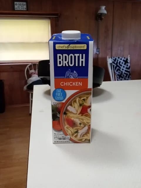 Is it Poultry Free? Chef's Cupboard Fat Free Chicken Broth