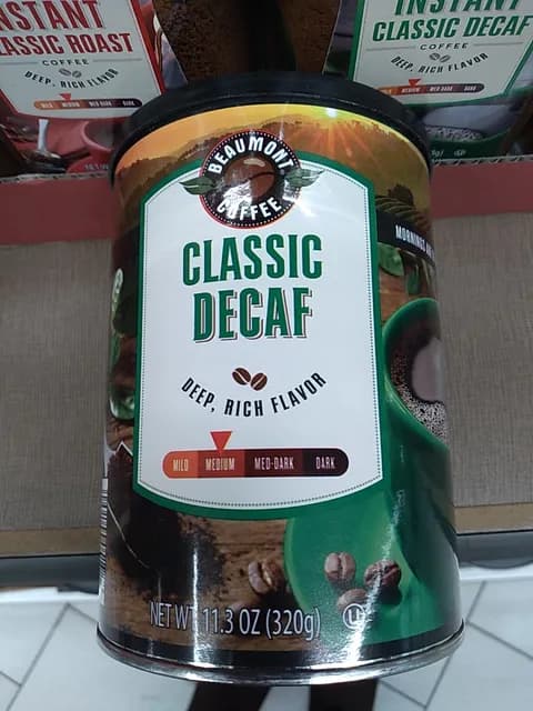 Beaumont Coffee Classic Decaf