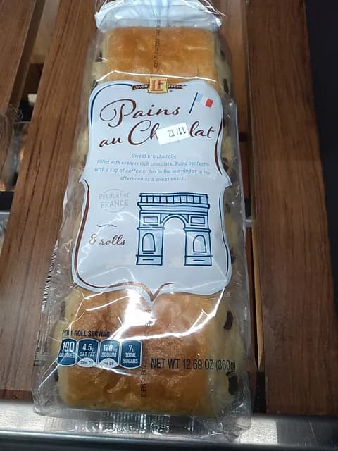 L'Oven Fresh Pains Au Chocolat 8 Rolls