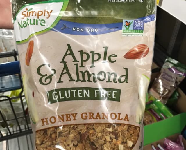 Is it GERD Friendly? Simply Nature Apple & Almond Gluten Free Honey Granola
