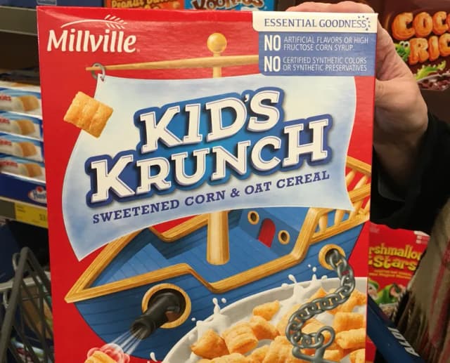 Is it Oats Free? Millville Kid's Krunch Sweetened Corn & Oat Cereal