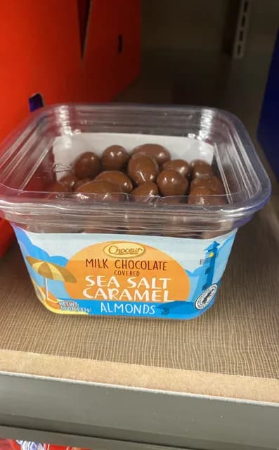 Choceur Milk Chocolate Covered Sea Salt Caramel Almonds