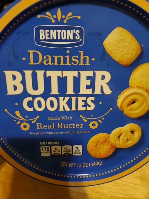 Is it Nightshade Free? Benton's Danish Butter Cookies