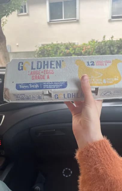 Goldhen Eggs Farm Fresh Large Grade A Eggs