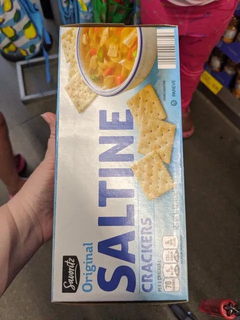 Is it Vegan? Savoritz Saltine Crackers