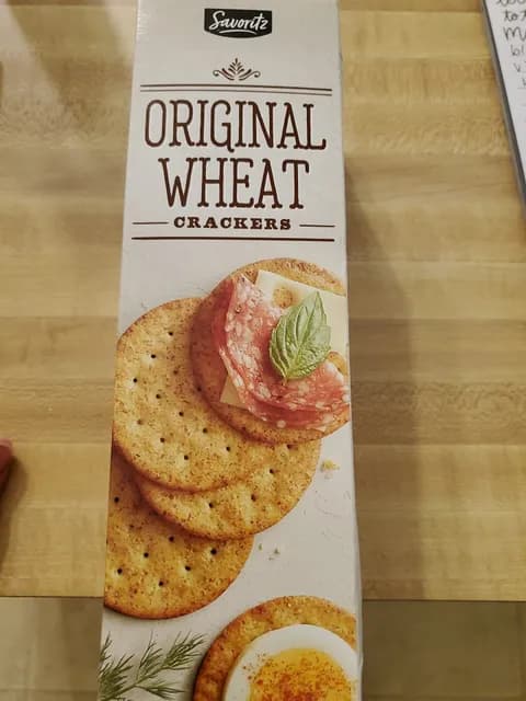 Is it Soy Free? Savoritz Original Wheat Crackers