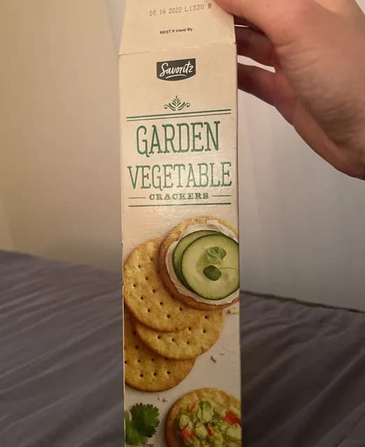 Savoritz Garden Vegetable Crackers
