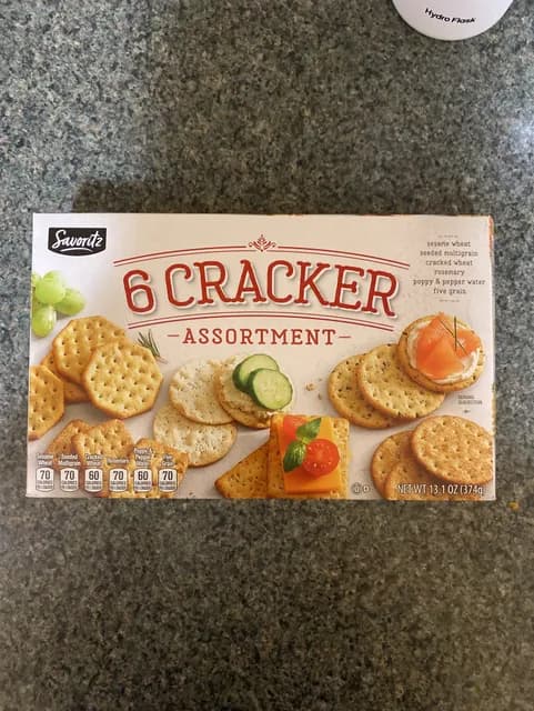 Is it Low Histamine? Savoritz 6 Cracker Assortment