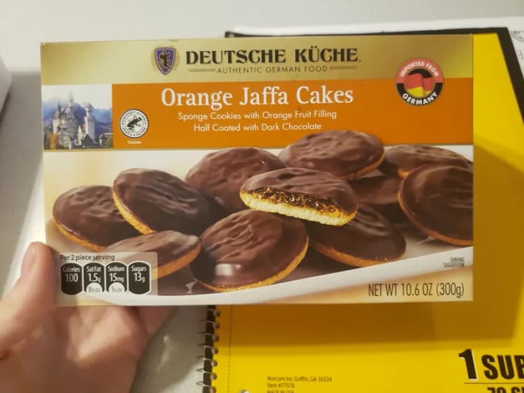 Deutsche Küche Orange Jaffa Cakes