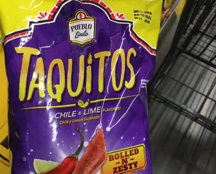 Pueblo Lindo Taquitos Chile & Lime Flavored