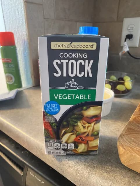Is it Beef Free? Chef's Cupboard Fat Free Vegetable Cooking Stock