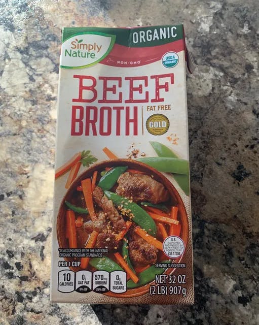 Simply Nature Organic Beef Broth