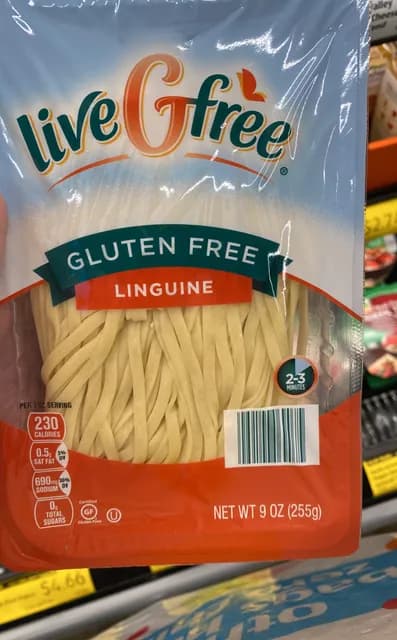 Is it Nutmeg Free? Livegfree Gluten Free Linguine