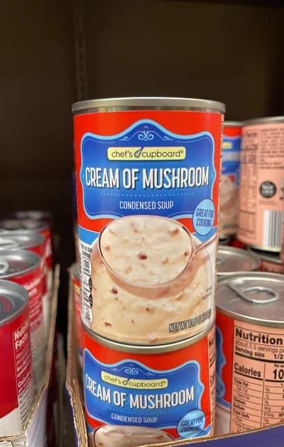 Is it Low FODMAP? Chef's Cupboard Cream Of Mushroom Condensed Soup