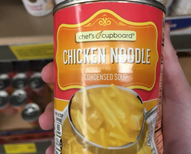 Is it Pistachio Free? Chef's Cupboard Chicken Noodle Condensed Soup