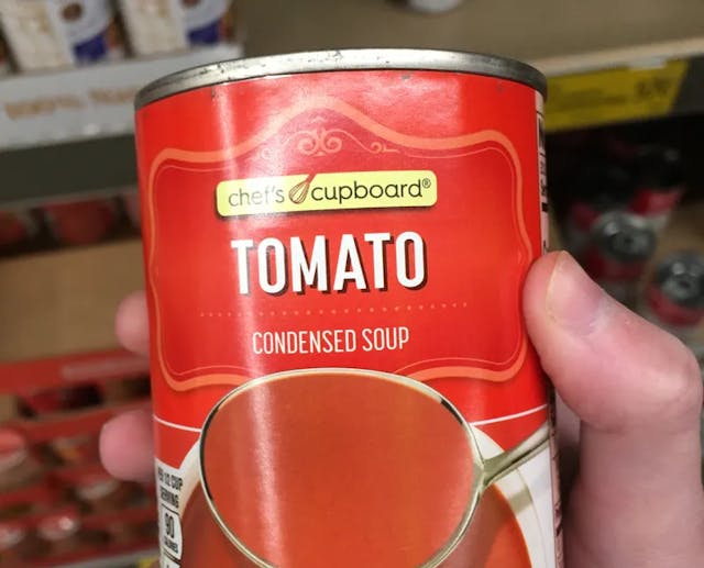 Is it Pescatarian? Chef's Cupboard Tomato Condensed Soup