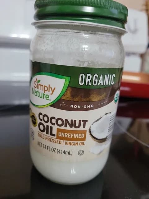 Simply Nature Organic Unrefined Coconut Oil