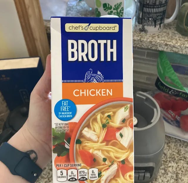 Is it Vegetarian? Chef’s Cupboard Chicken Broth