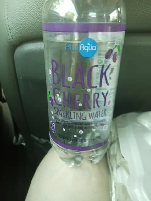 Pur Aqua Black Cherry Sparkling Water