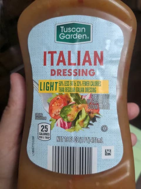 Is it Walnut Free? Tuscan Garden Light Italian Dressing