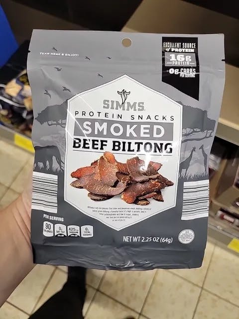 Is it Sesame Free? Simms Protein Snacks Smoked Beef Biltong