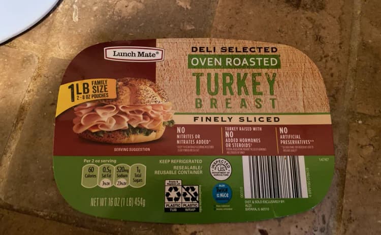Lunch Mate Finely Sliced Oven Roasted Turkey Breast