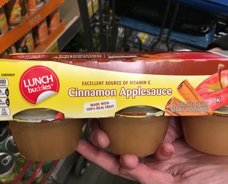 Lunch Buddies Cinnamon Applesauce