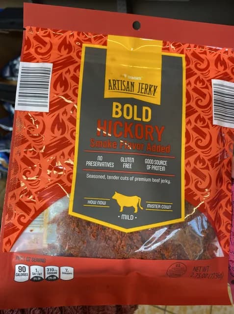 Is it MSG Free? Simms Artisan Jerky Bold Hickory