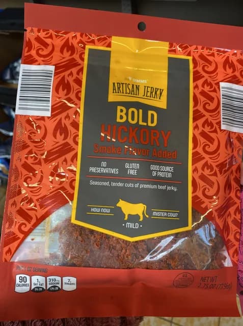 Is it Vegan? Simms Artisan Jerky Bold Hickory