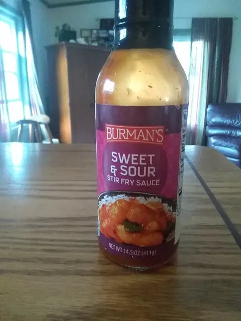 Burman's Sweet & Sour Stir Fry Sauce