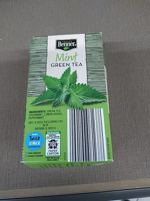 Tea Co Benner Mint Green Tea