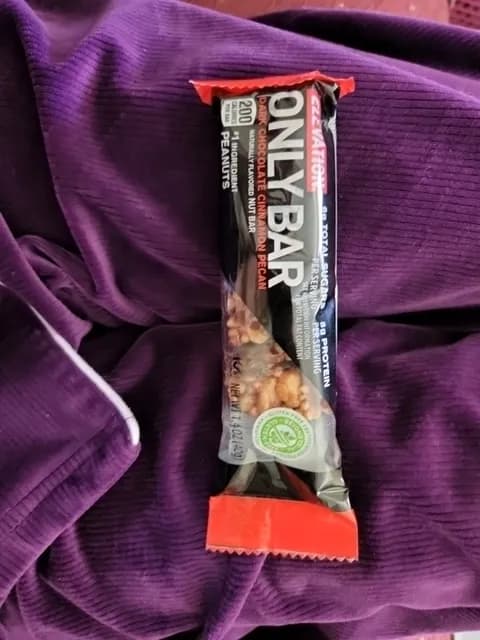Is it Peanut Free? Elevation Only Bar Dark Chocolate Cinnamon Pecan Nut Bar