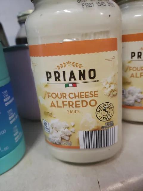 Is it Fructose Free? Priano Four Cheese Alfredo Sauce