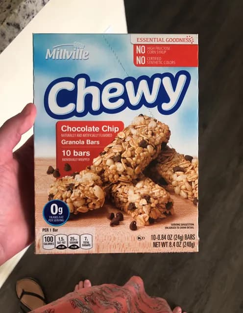 Is it Tree Nut Free? Millville Chewy Chocolate Chip Granola Bars