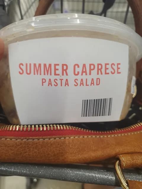 Aldi Summer Caprese Pasta Salad