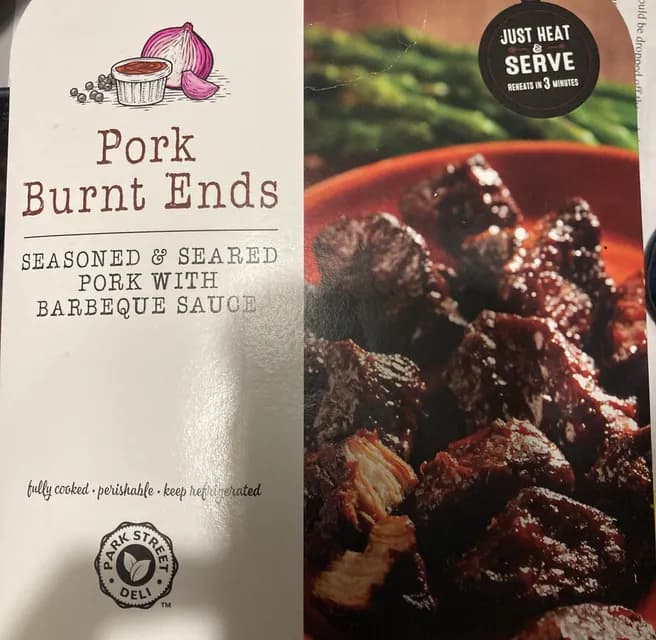 Park Street Deli Pork Burnt Ends