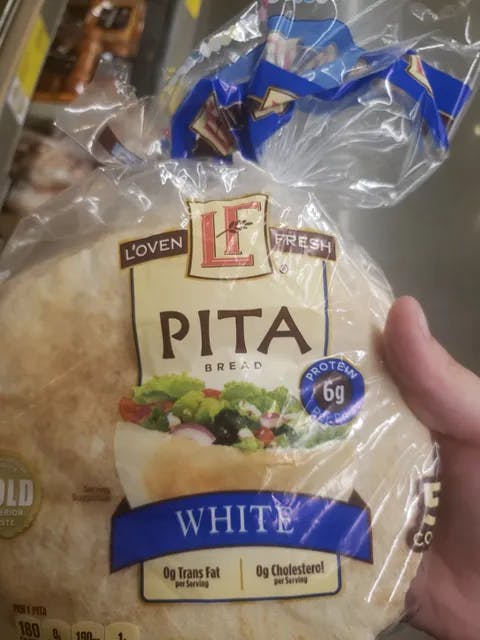 Is it Low FODMAP? L'oven Fresh Pita Bread White