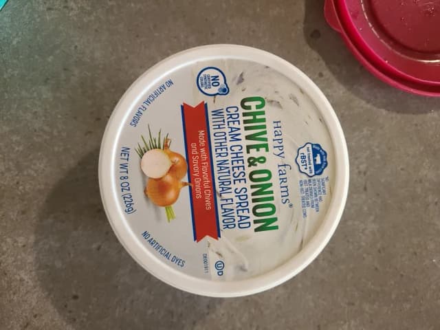 Is it Oral Allergy Syndrome Friendly? Happy Farms Chive & Onion Cream Cheese Spread With Other Natural Flavor